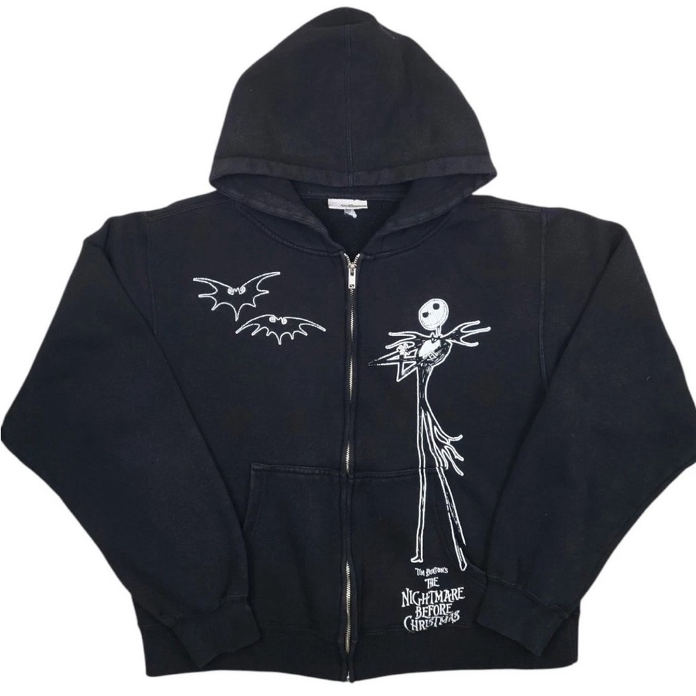 Disney Black Jack Skellington Children’s XL Hooded Jacket